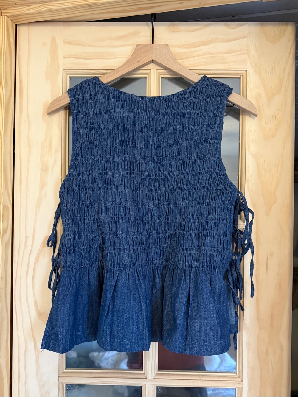 NWT 100% cotton Boutique tie-side tank - Picture 5 of 6
